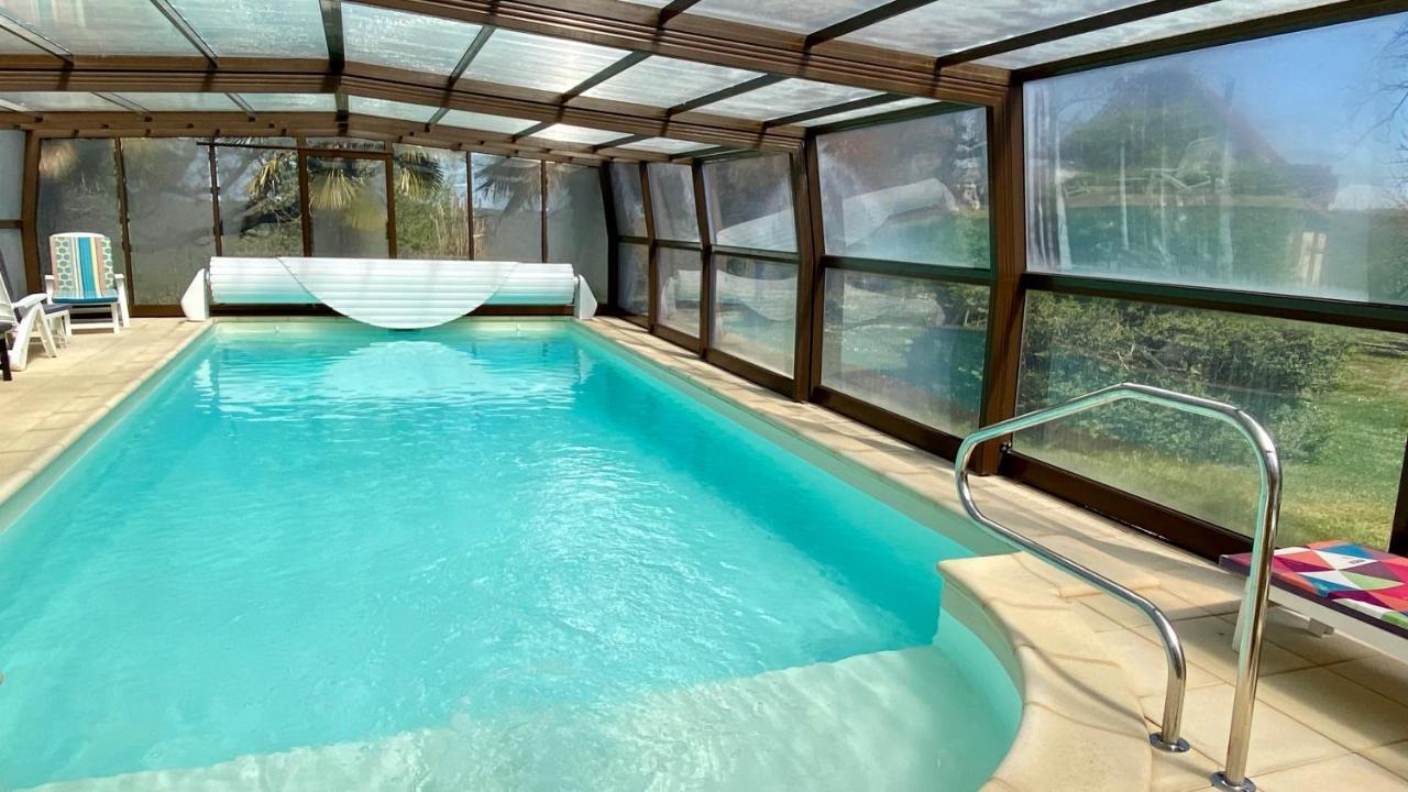 Maison De Charme Piscine Couverte Chauffee Mayrinhac-Lentour Eksteriør bilde